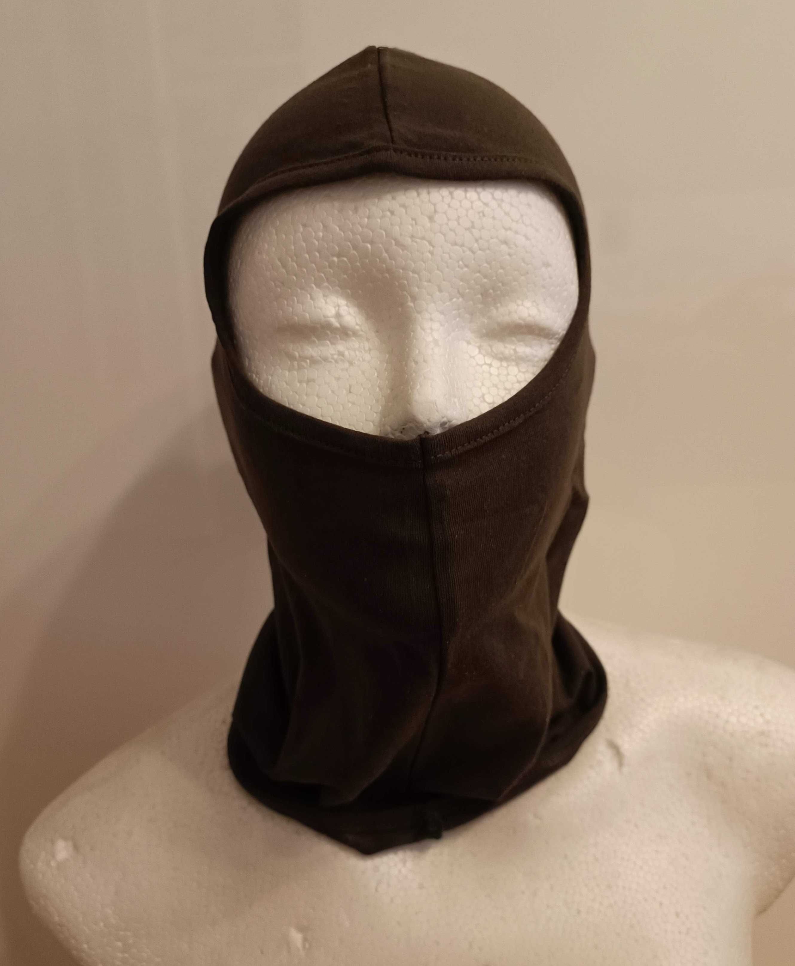 Kominiarka kolor khaki bawełna M