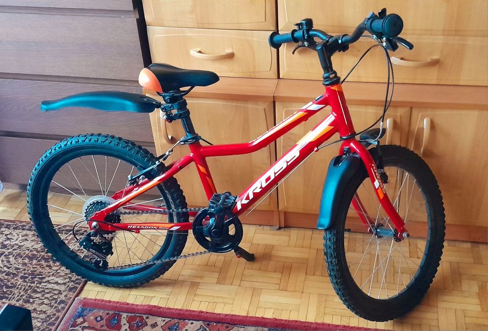 Rower dziecięcy  Kross Hexagon Mini 1.0 20 cali czerwony