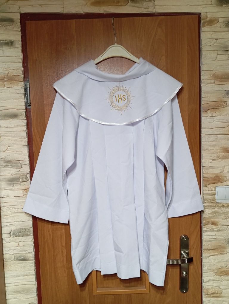 Szatka komunijna krótka 80 cm