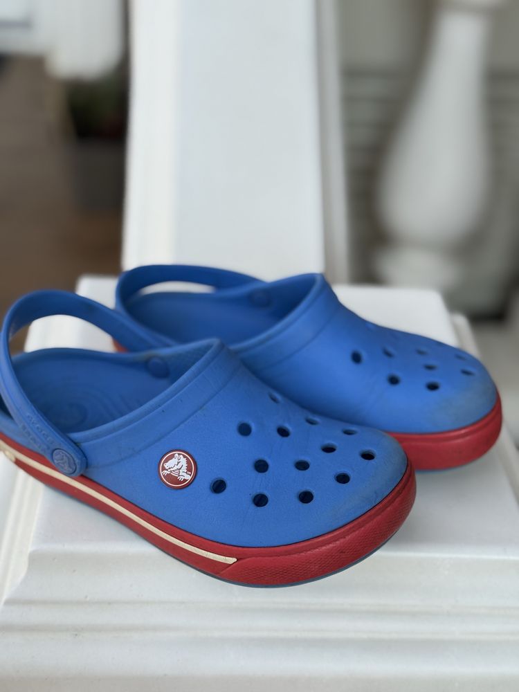 Крокси crocs сині розмір між c12 та c13
