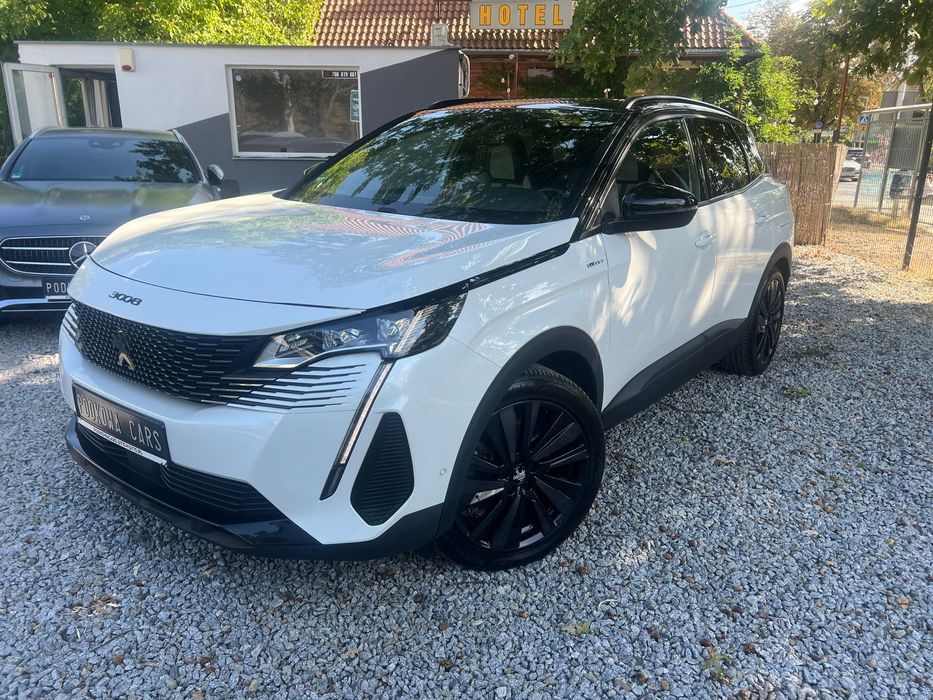 Peugeot 3008 GT-LINE LIFTING Biała Perla Full Led Alcantara Bezwypadkowy ! Sliczny!