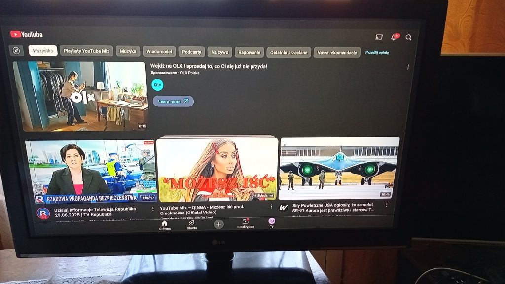 Telewizor  42 całe okazja