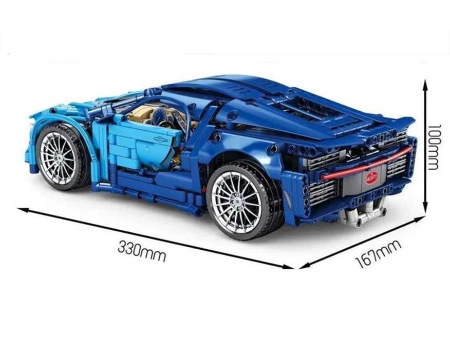 Lego Technic Bugatti Veyron Azul