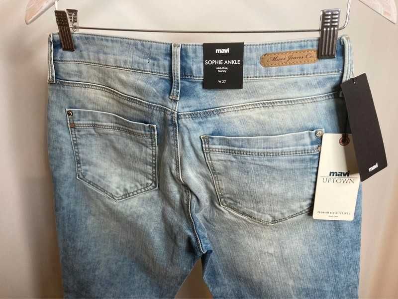 Mavi Jeans jeansy dżinsy damskie 27 S/M nowe jeansy damskie