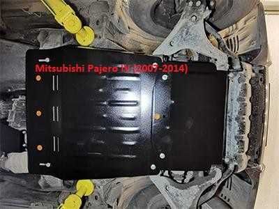 Захист двигуна Mitsubishi Pajero Pajero Sport Mitsubishi Space Star