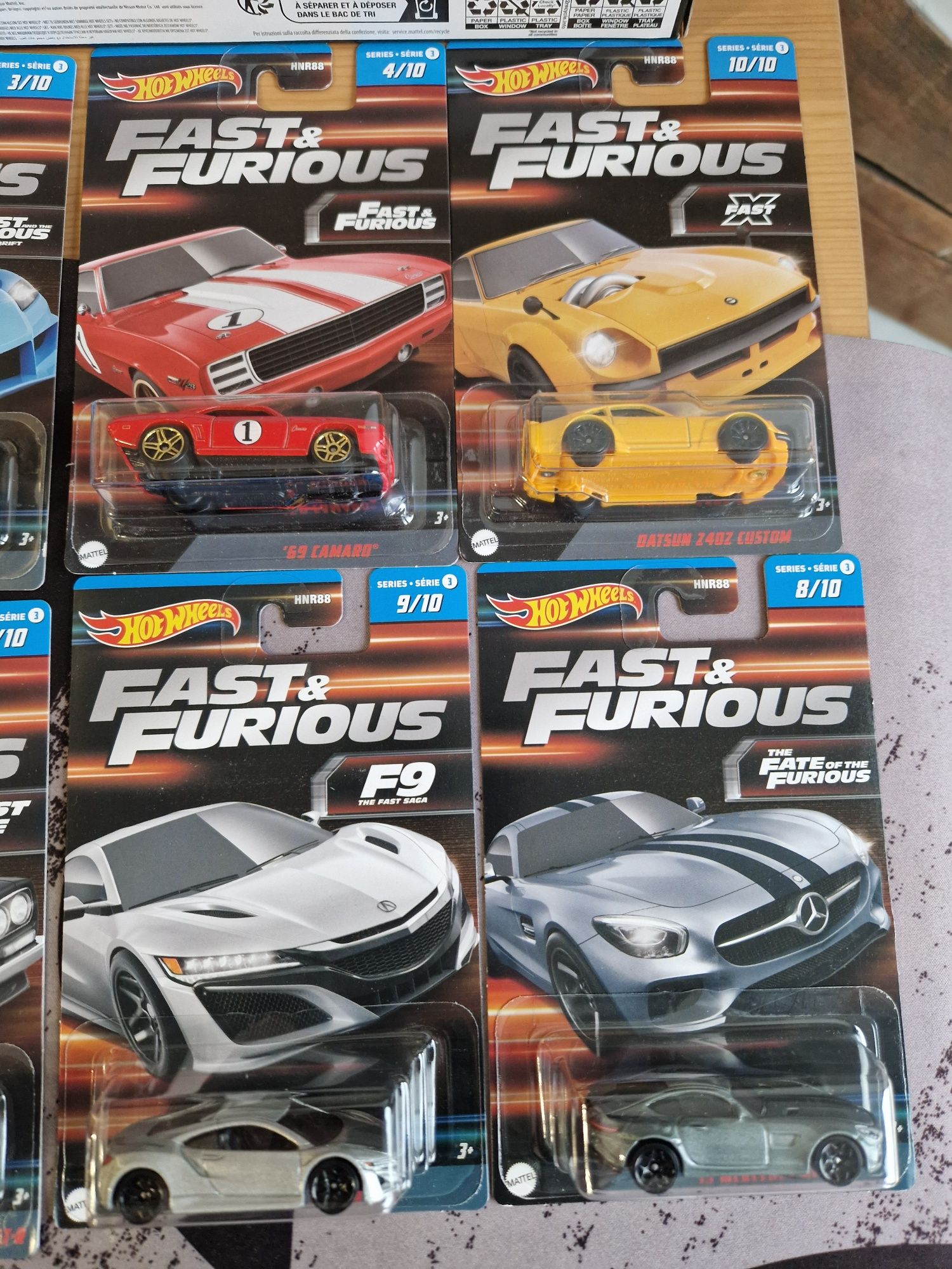 Hot wheels premium fast furious race car boulevard