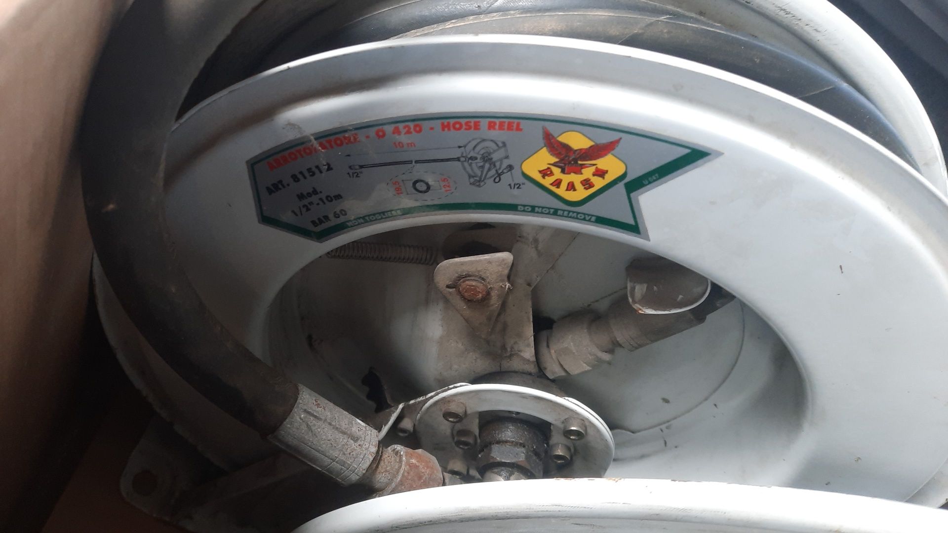 Enrolador mais bomba e aparadeira de oleo e contador