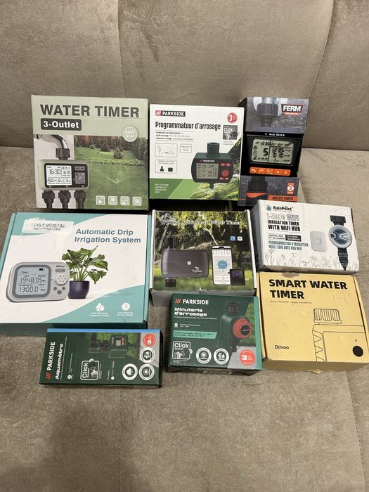 Wi-fi та bluetooth таймери для поливу