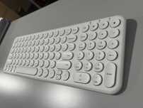 Teclado branco - máquina de escrever - sem fios - iMac