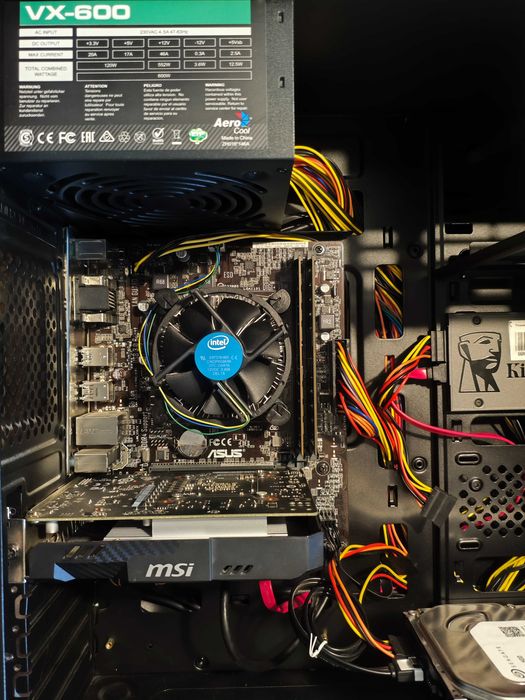 Ігровий ПК GTX 1050Ti 4G|Core i5-6400|DDR4 16Gb|600W|HDD 1Tb|SSD 128GB