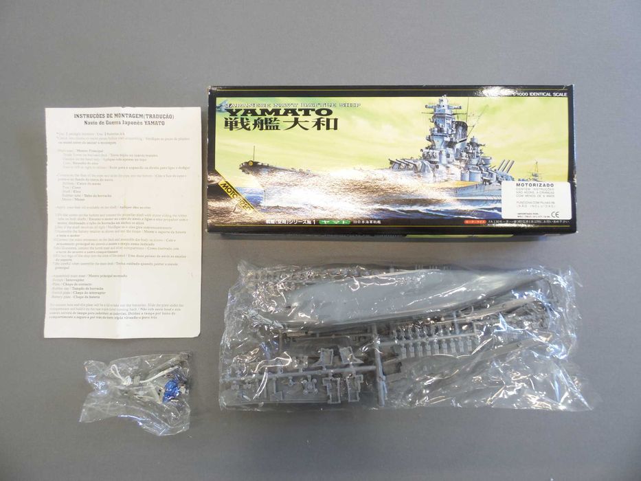 Kits Modelismo Motorizados Kawai Shokai escala 1/1000 e 1/1300