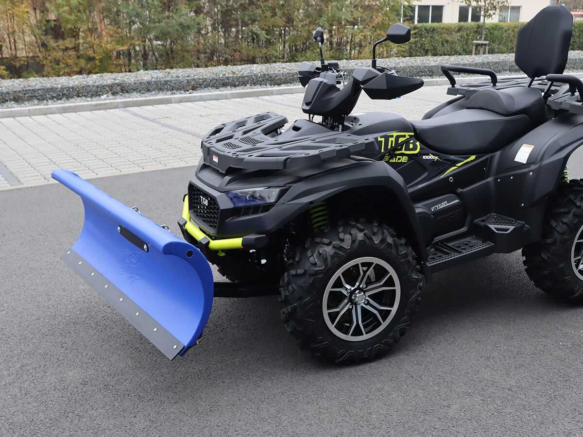 Pług SHark do odśnieżania Wzmacniany Plastik mocny 132cm quad atv trak