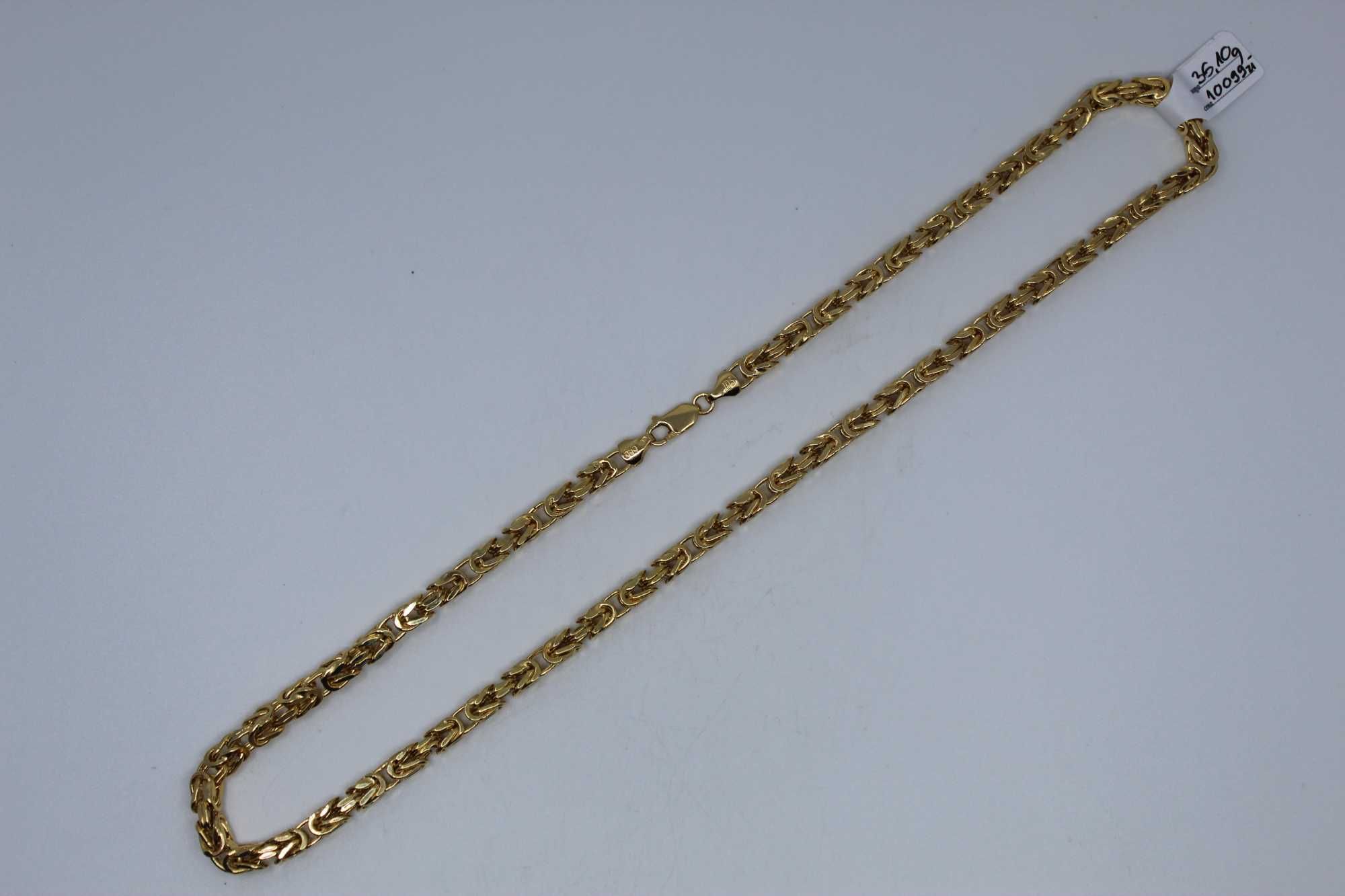 Złoto/Złoty łańcuszek 585 14K 36,10 gram 55cm Królewski Nowe