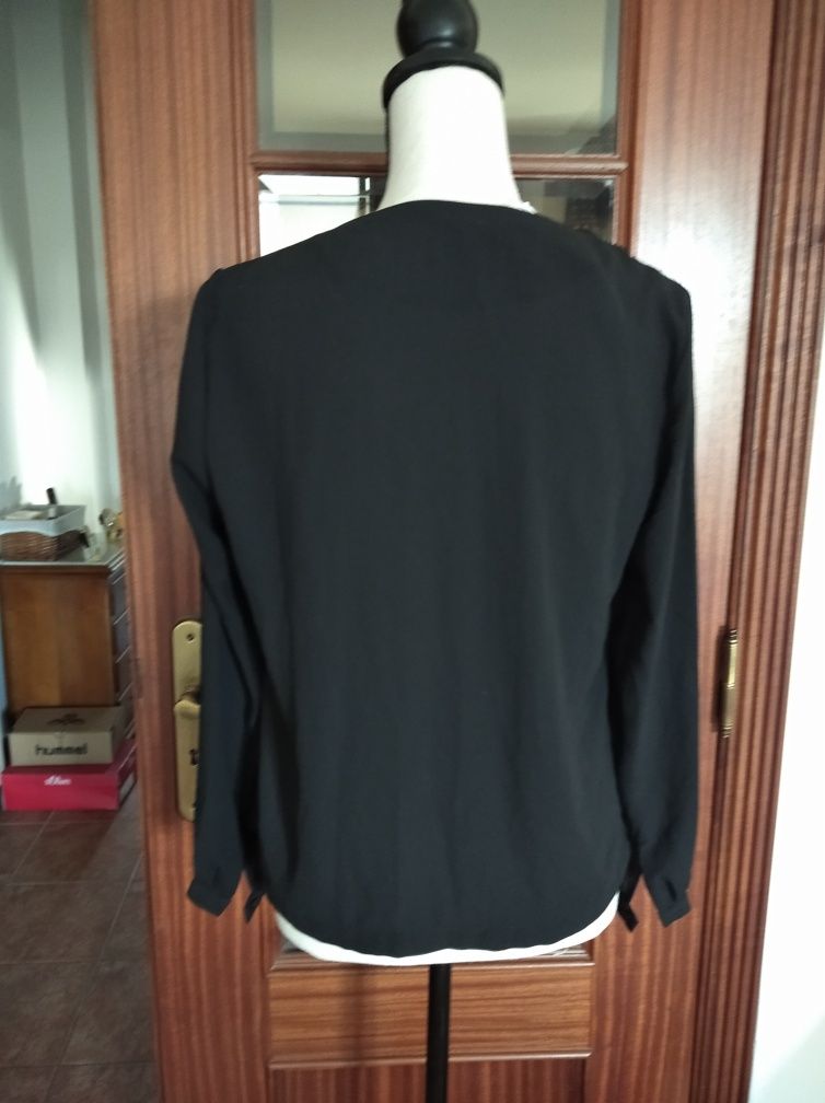 Blusa preta nova tamanho S/M