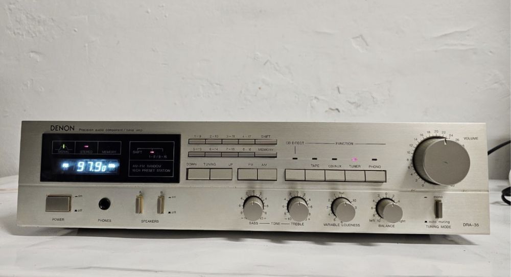 Am/Fm Stereo Amplituner Denon DRA-35, 2*55 W