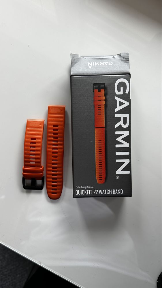 Pasek Garmin Quickfit 22 Orange. Oryginał