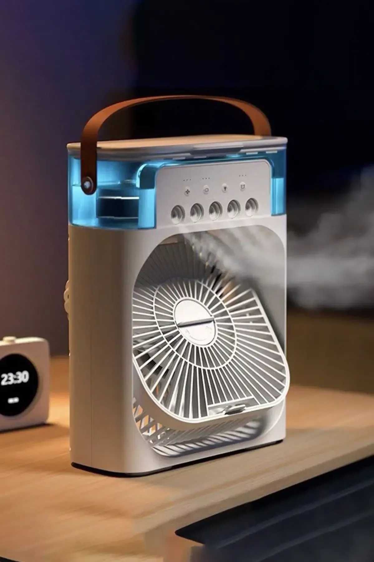Портативный вентилятор, увлажнитель воздуха, мини-кондиционер USB