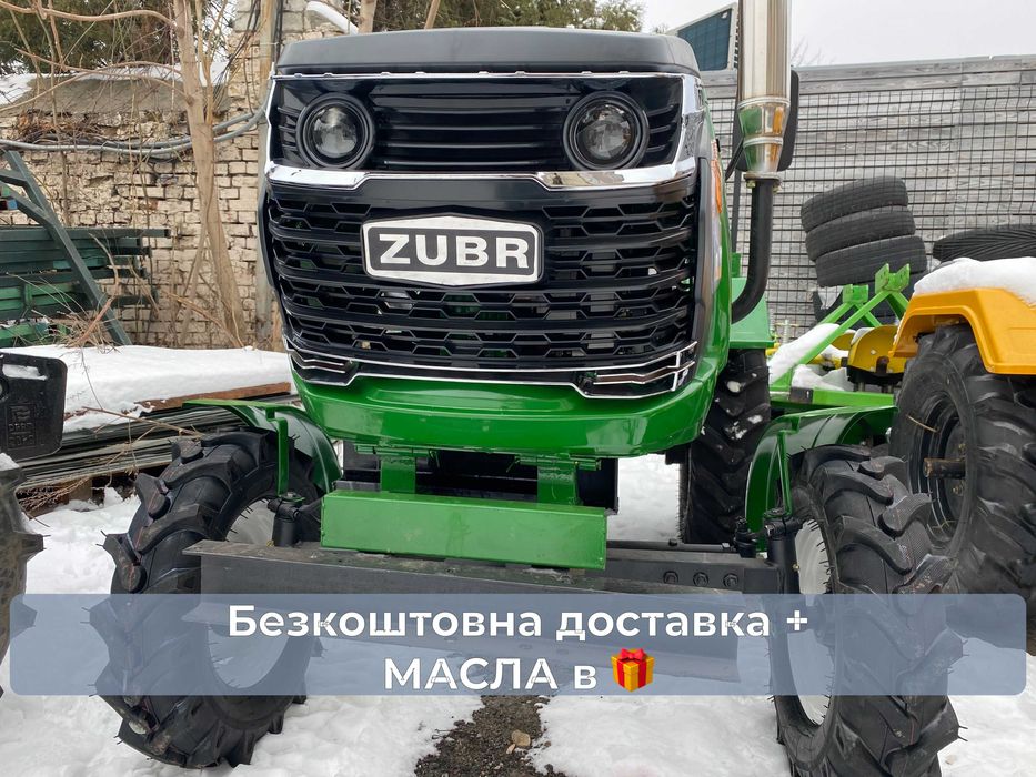 Мототрактор ZUBR T24 MONSTER 24к.с. 4х2 Доставка безкоштовна