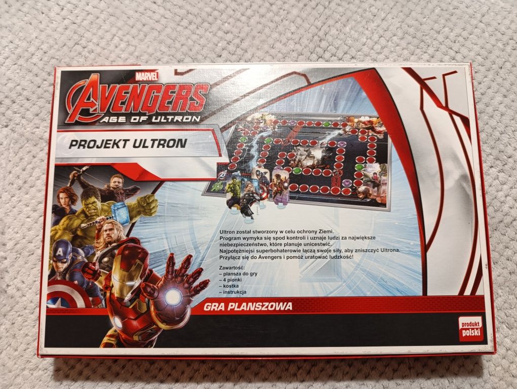 Avengers - Projekt Ultron Gra planszowa