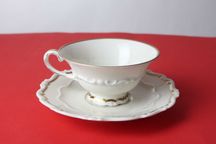 Filiżanka Sorau z podstawkiem Carstens Sorau porcelana do 1945