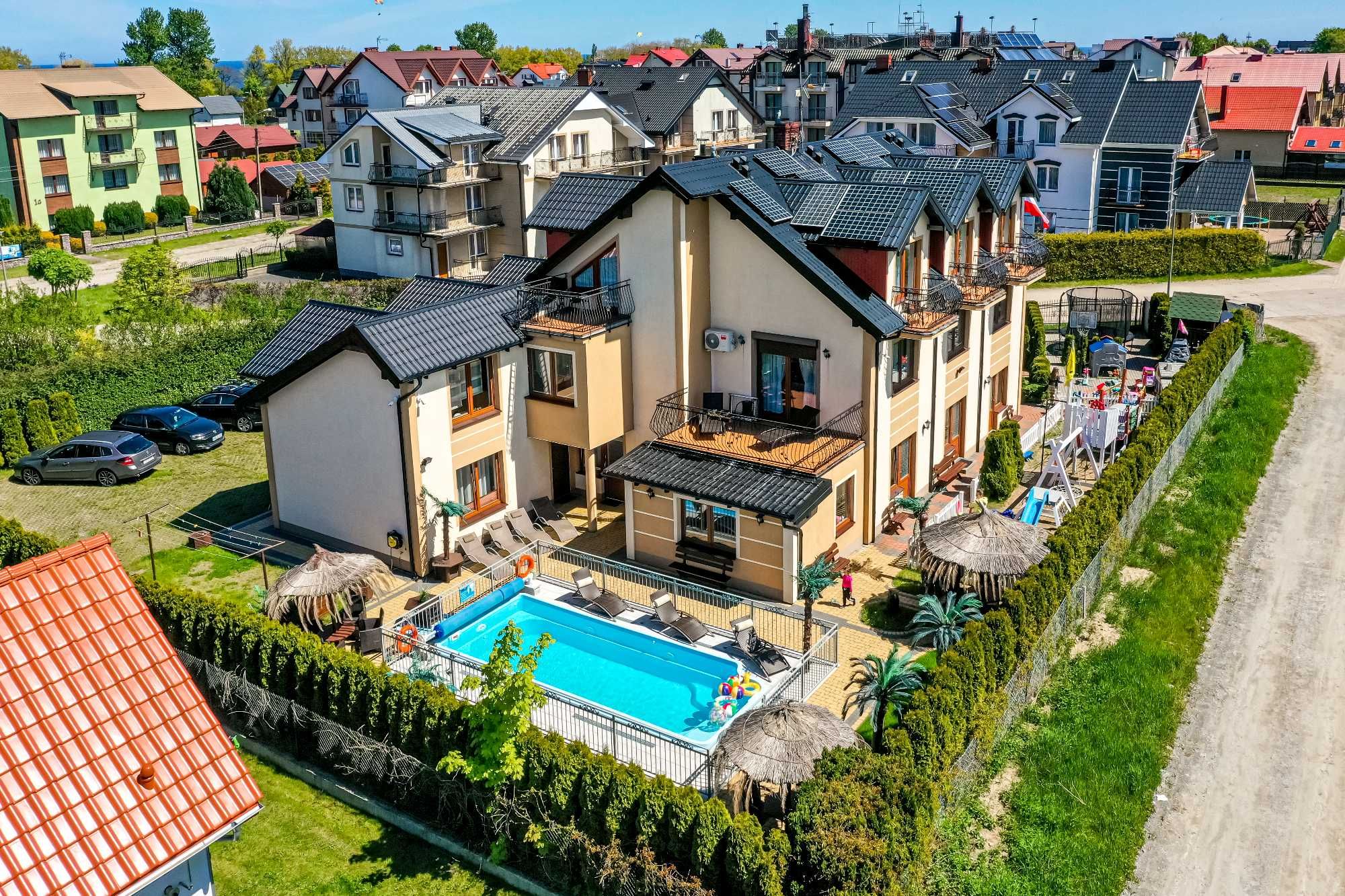 Willa Ciskowscy z basenem  Władysławowo, Chłapowo, Karwia