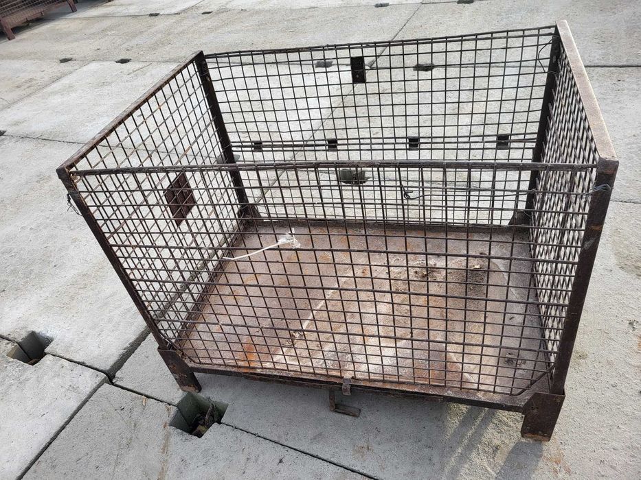 Gitterbox giterbox kosze siatkowe metalowe, dostawa. Pozostało 15sztuk