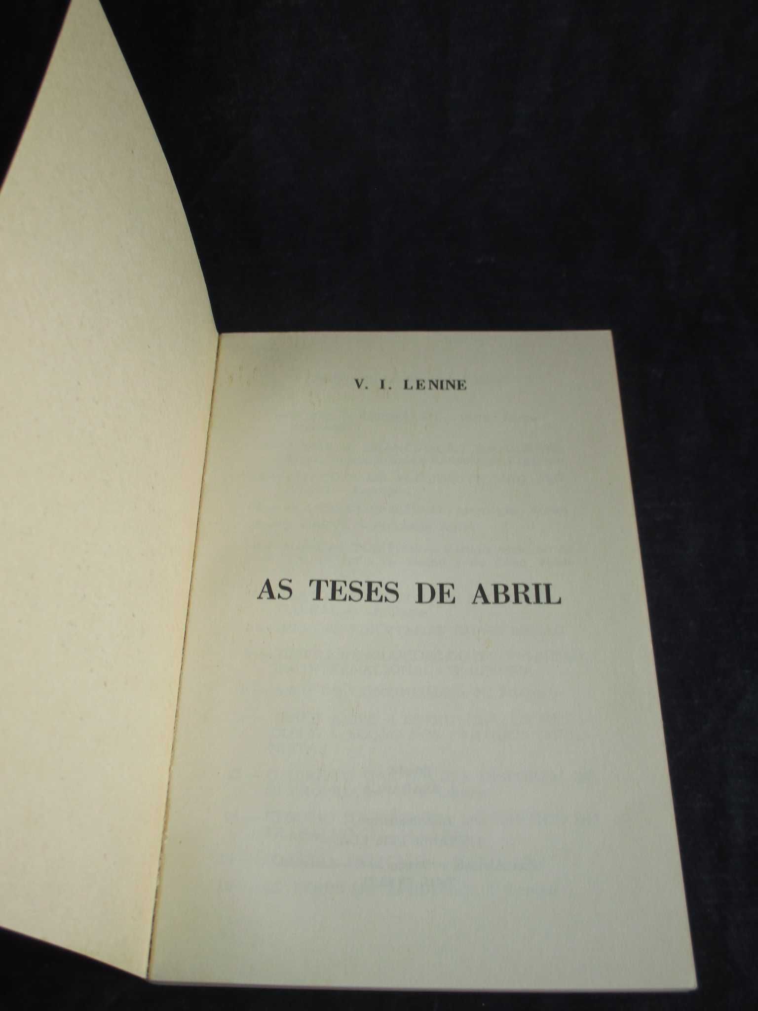 Livro As Teses de Abril V. L. Lenine