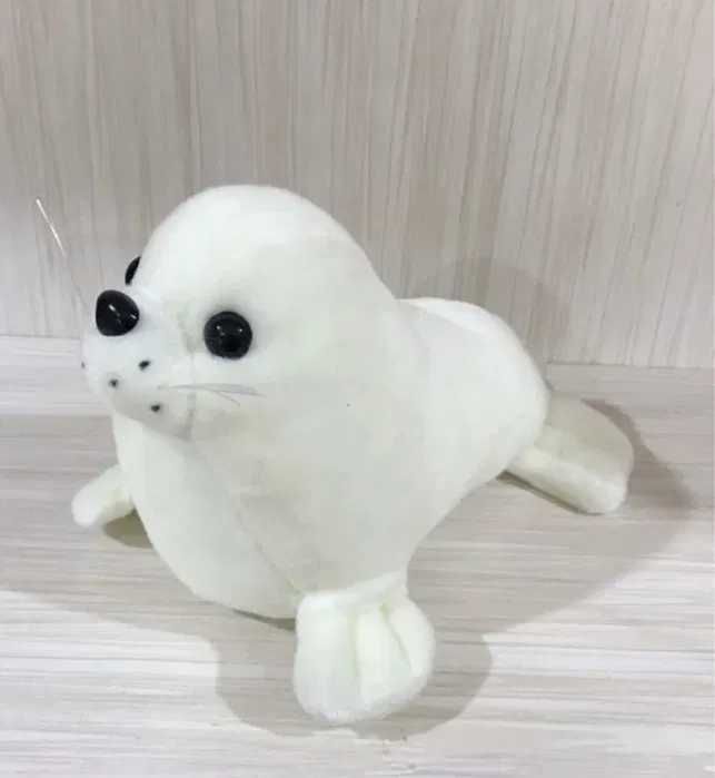 Мягкая игрушка Тюлень белый 45 см