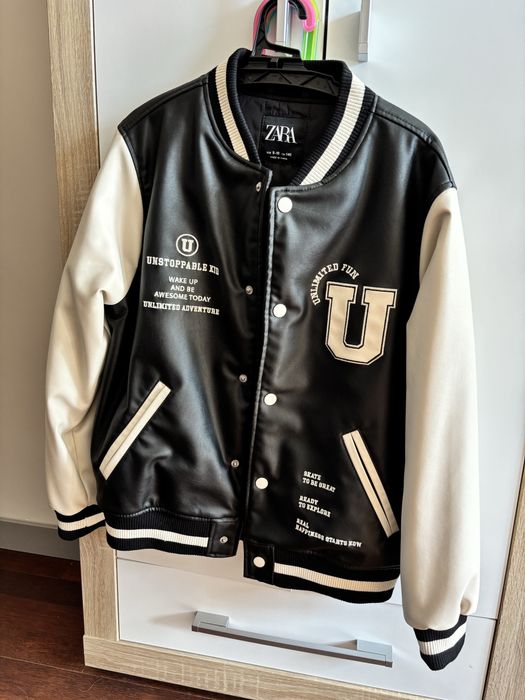 Kurtka skora eco ZARA 140