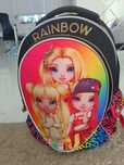 Plecak i piórnik dla fanki Rainbow high