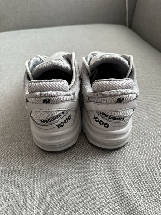buty new balance 1000 silver srebrne