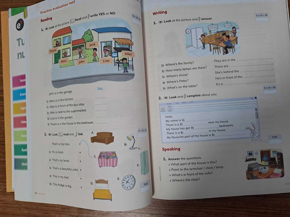 Livros de actividade Easy Peasy 3 e 4