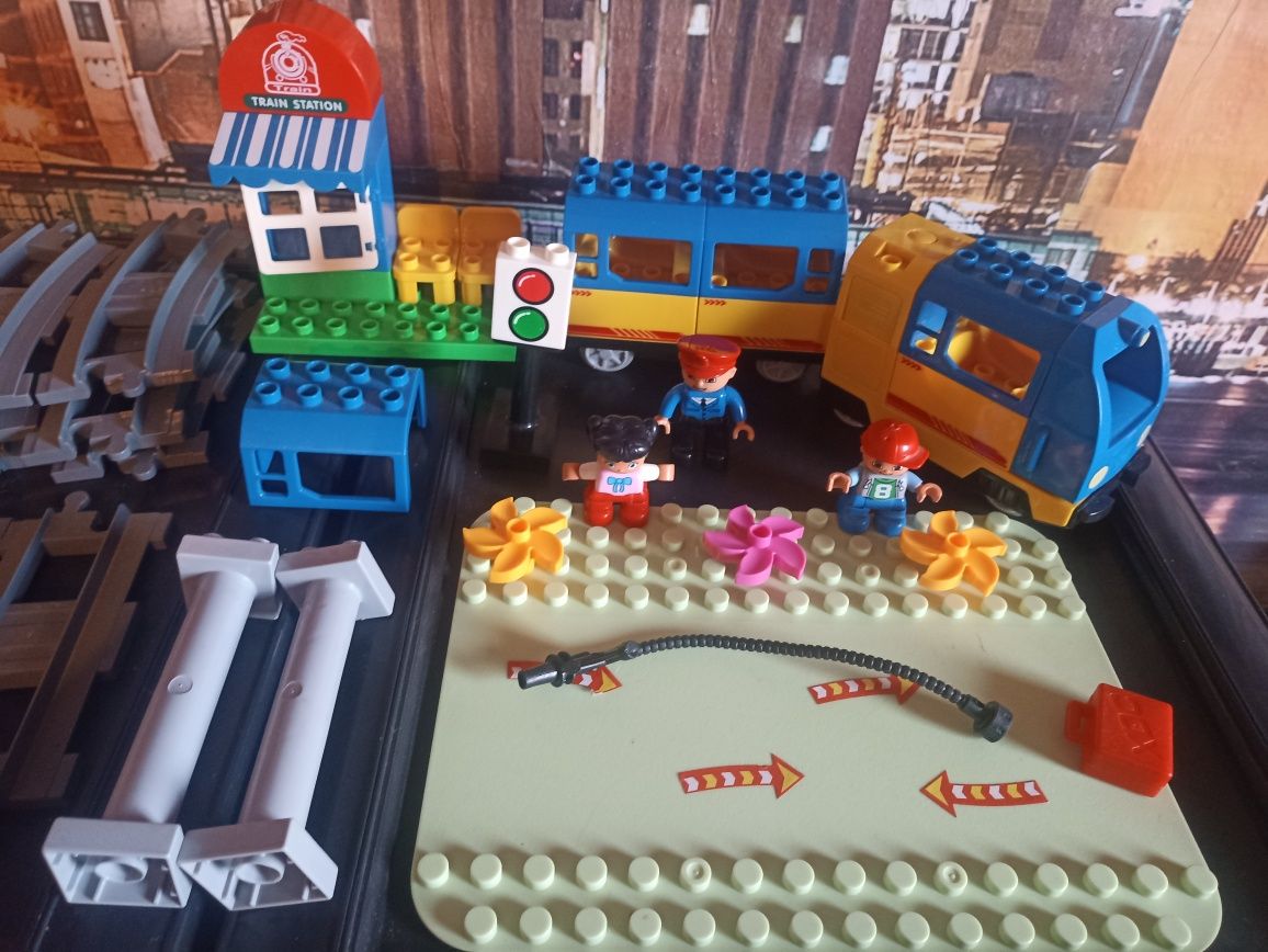 Железная дорога Лего дупло конструктор