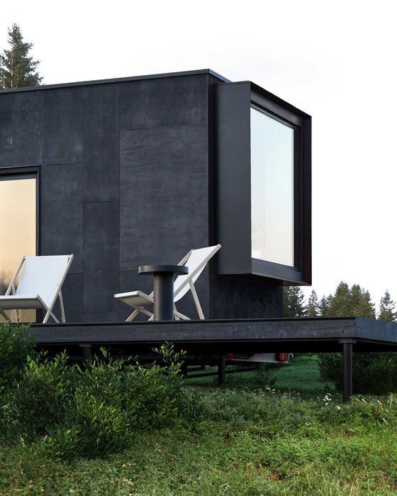 mobilny całoroczny BLACK CABIN nowy 2025 faktura VAT