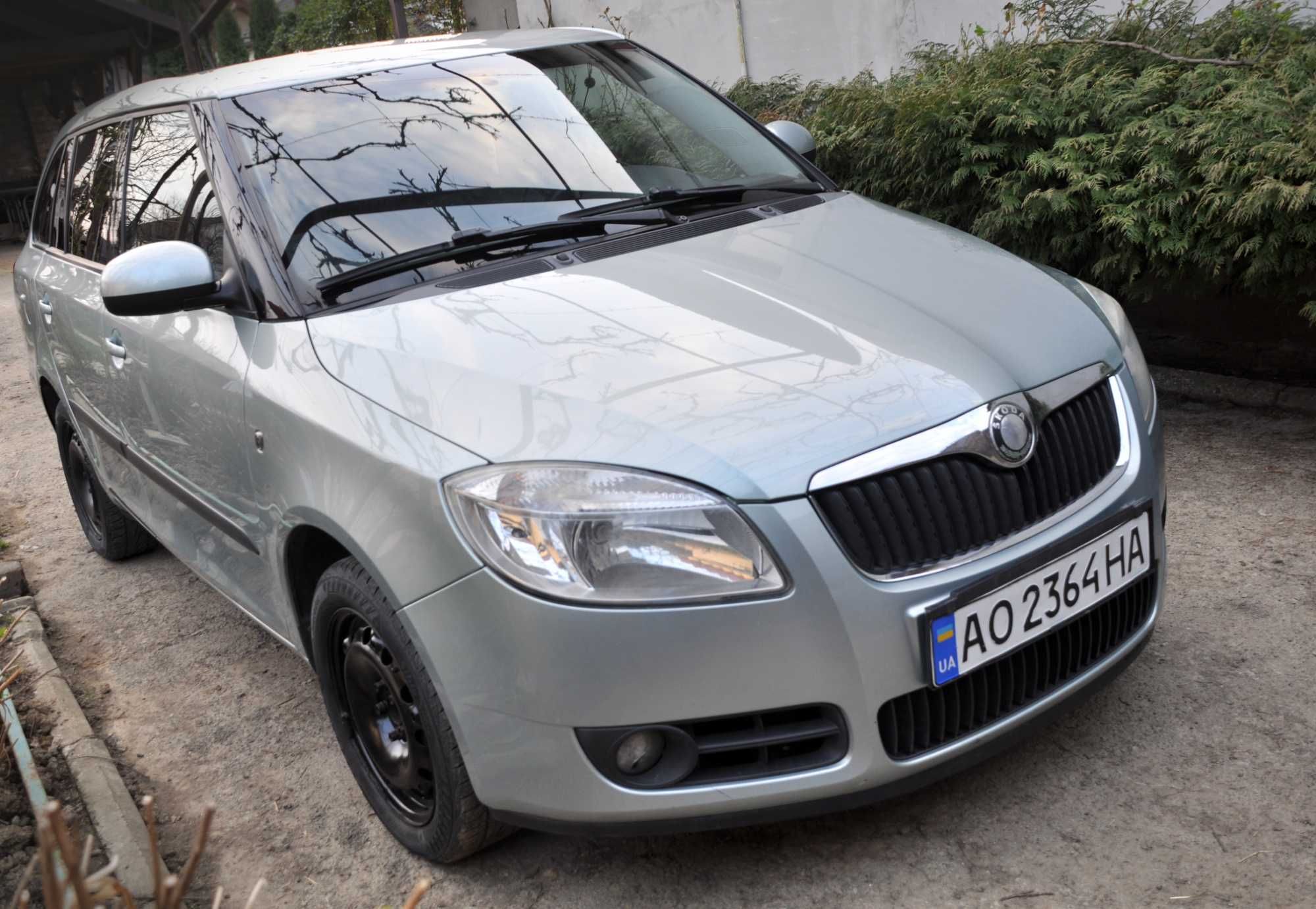 Skoda fabia 1.2 газ/бензин