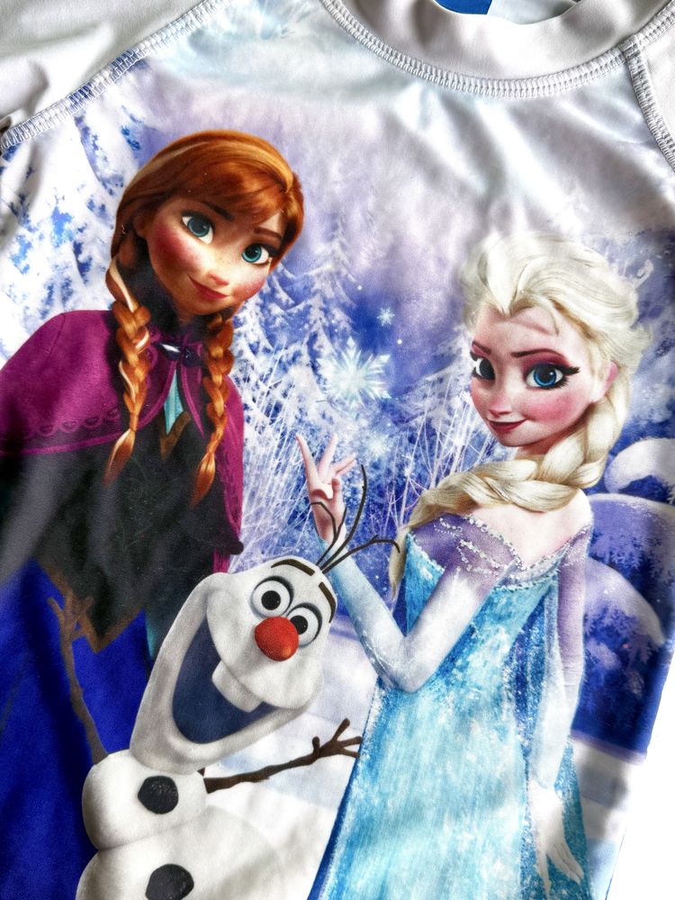 Piękna Koszulka kąpielowa NEXT frozen Kraina