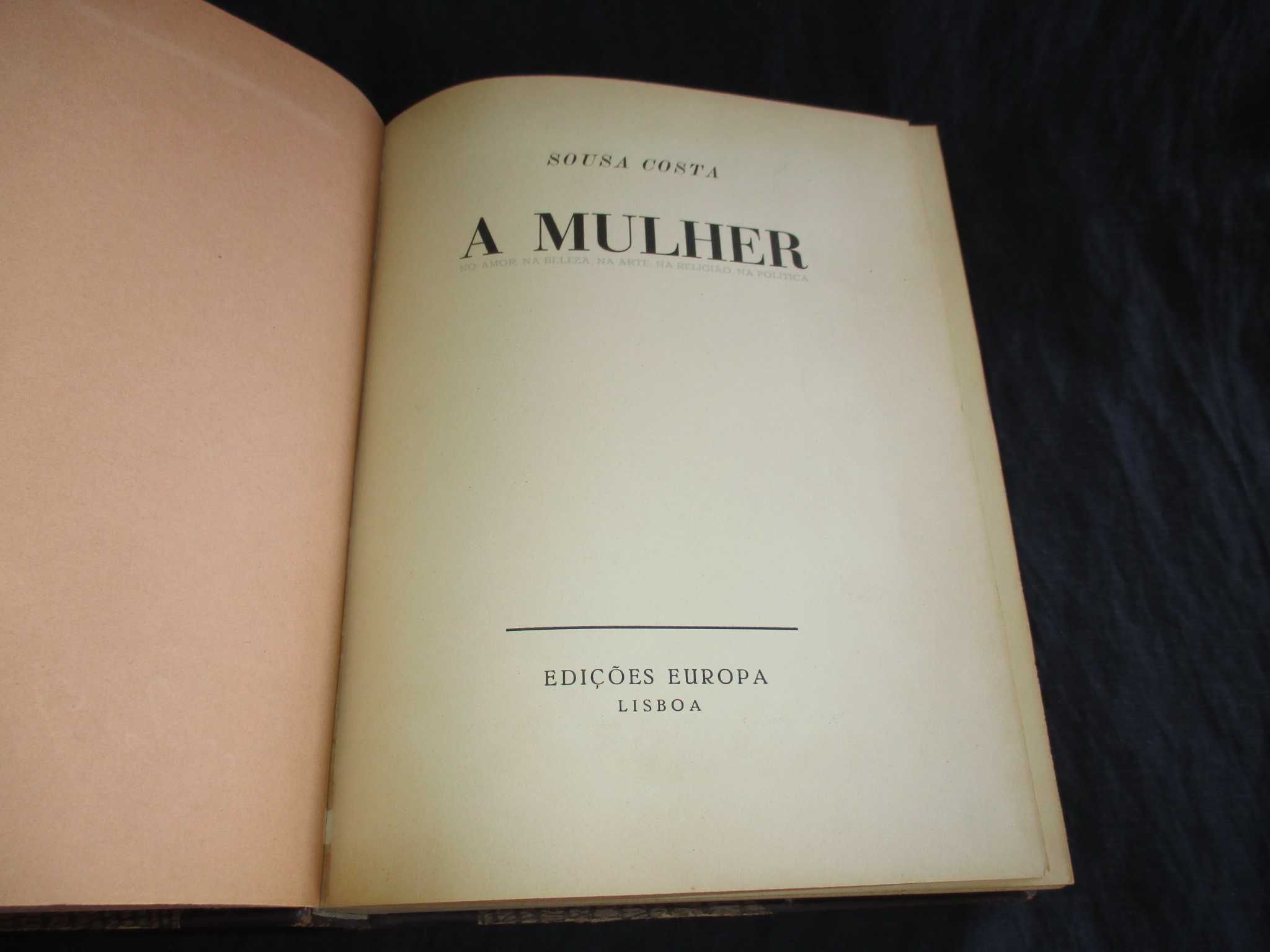 Livro A Mulher Sousa Costa 1940