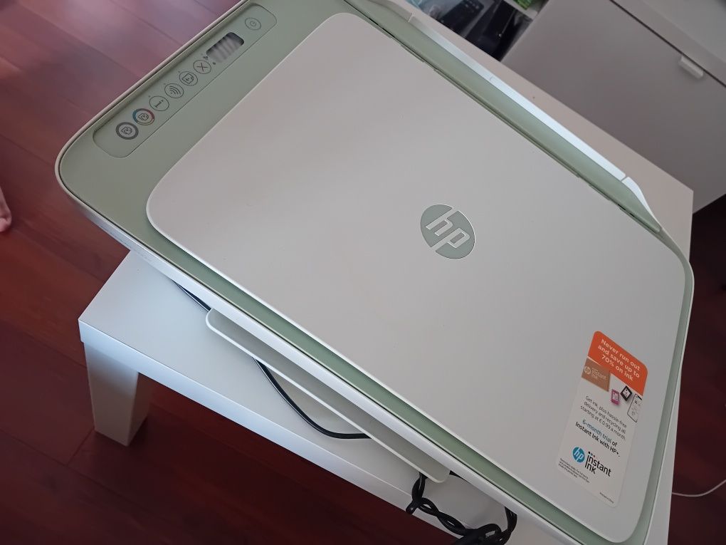Computador e Impressora Hp