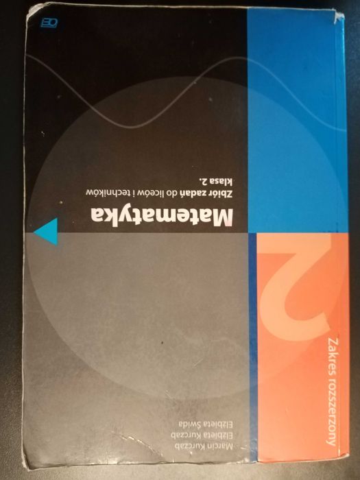 Matematyka-zbiór zadań do liceów i techników kl. 2, zakres rozszerzony