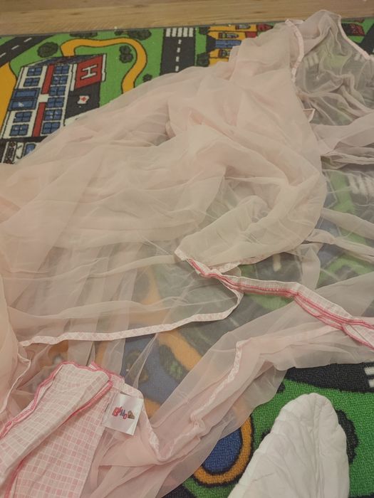 Komplet 8 części rożek, kołdra, ochraniacz, prześcieradło, baldachim d