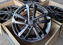Alufelgi 17 5x112 Skoda Octavia Kodiaq Superb Yeti Karoq Chrom SH 441#