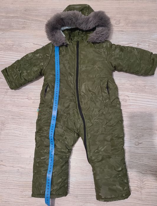 Комбінезон зимовий зима хлопчик 9-12 місяців