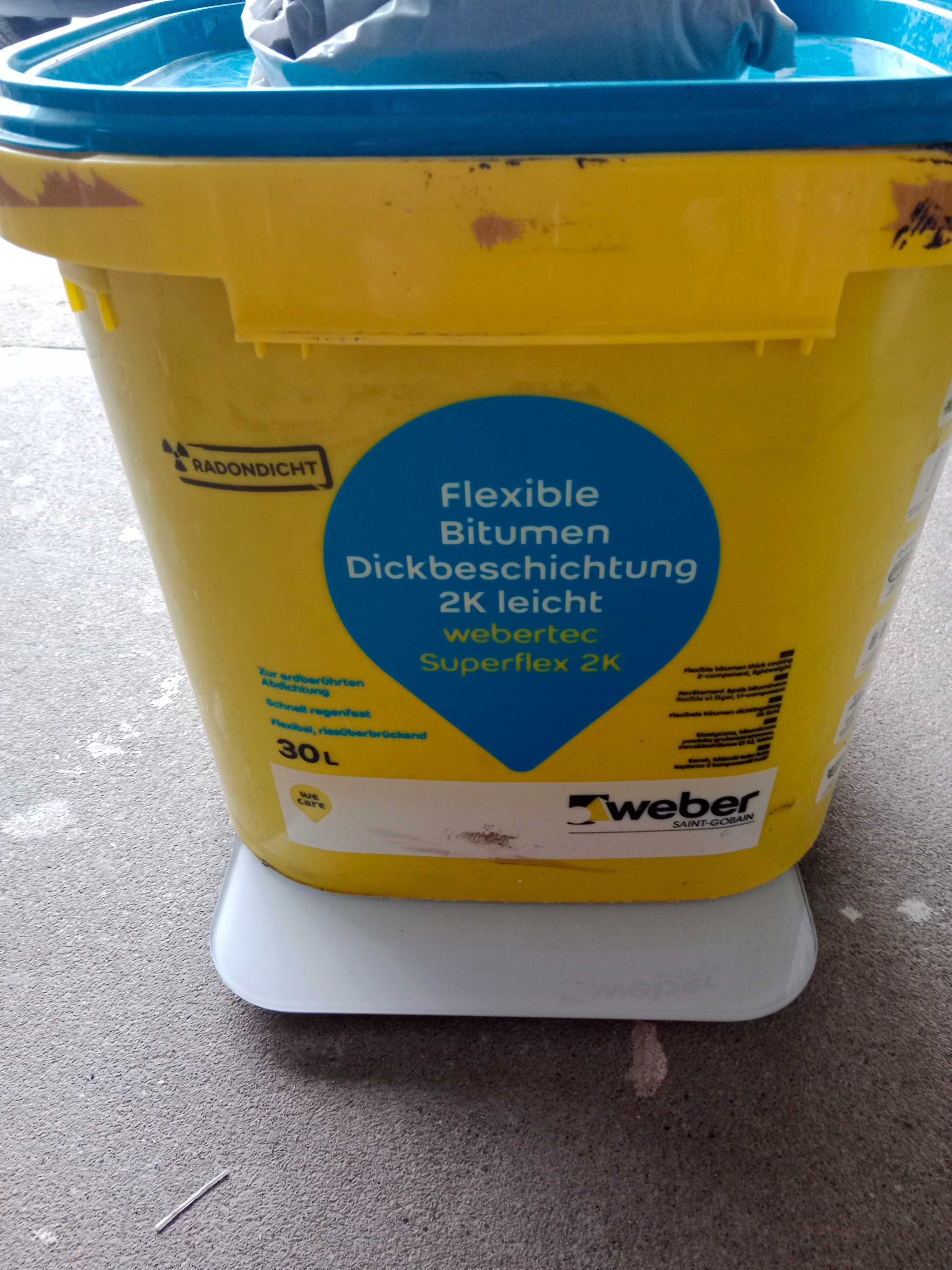 Hydroizolacja Weber Superflex 2k