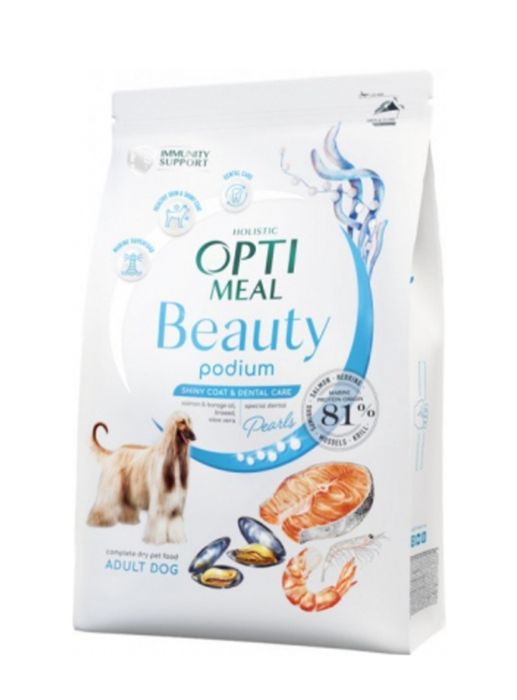 Optimeal та 4 лапи вагової для собак та консерви для кішок