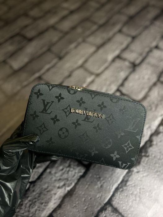 LOUIS VUITTON -50% Женская сумка черная Клатч Луи Виттон премиум люкс