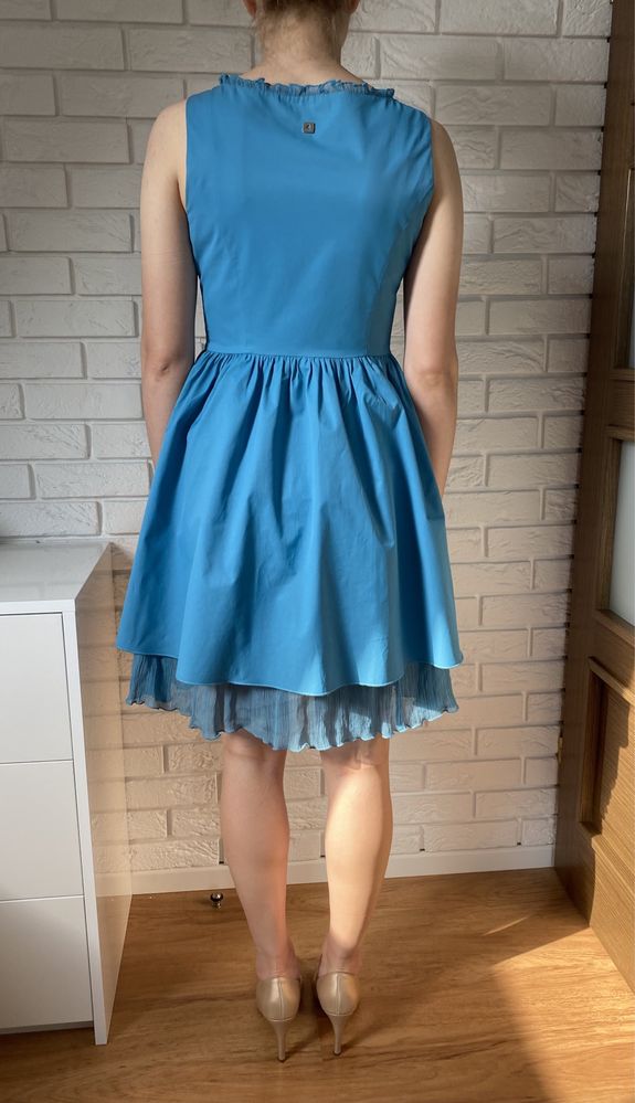 Sukienka niebieska Tiffi idealna na lato rozm M