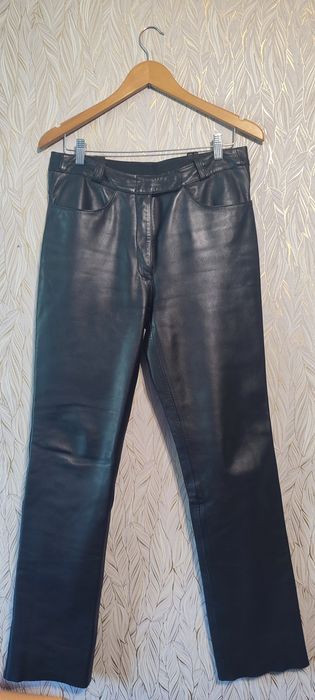 Штани шкіряні. Натуральна шкіра. Розмір S