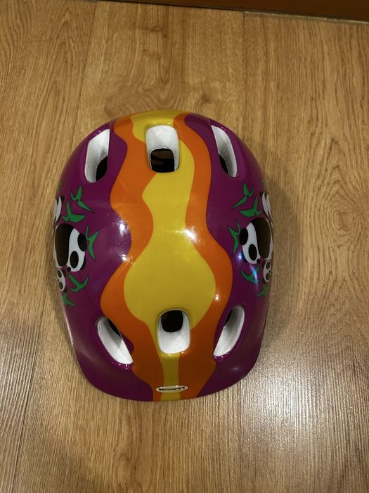 Capacete de bicicleta menina