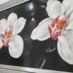 Duży obraz kwiaty orchidea storczyk 110x45cm Pokój salon