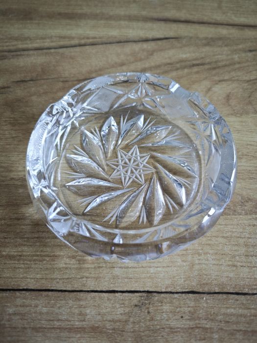 Popielniczka kryształ PRL